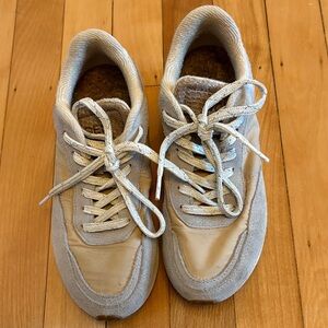 Woden cork Lace-Up Sneakers